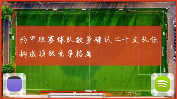 西甲联赛球队数量确认二十支队伍构成顶级竞争格局