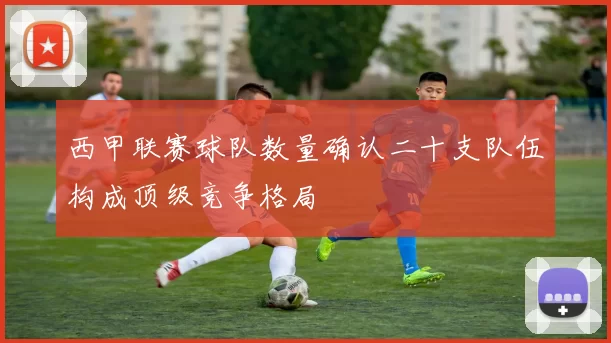 西甲联赛球队数量确认二十支队伍构成顶级竞争格局